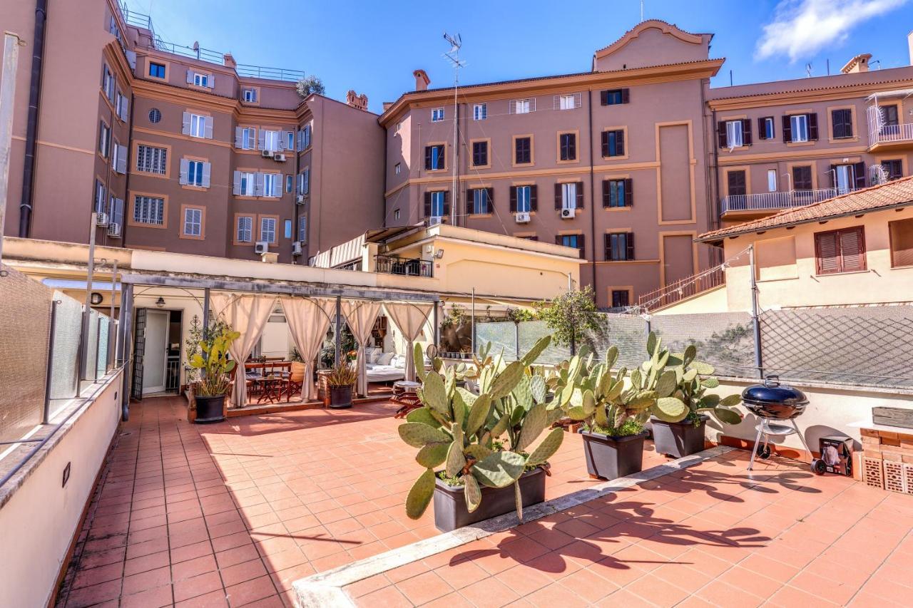 Cozy Flat In Vatican Area With Private Terrace 罗马 外观 照片